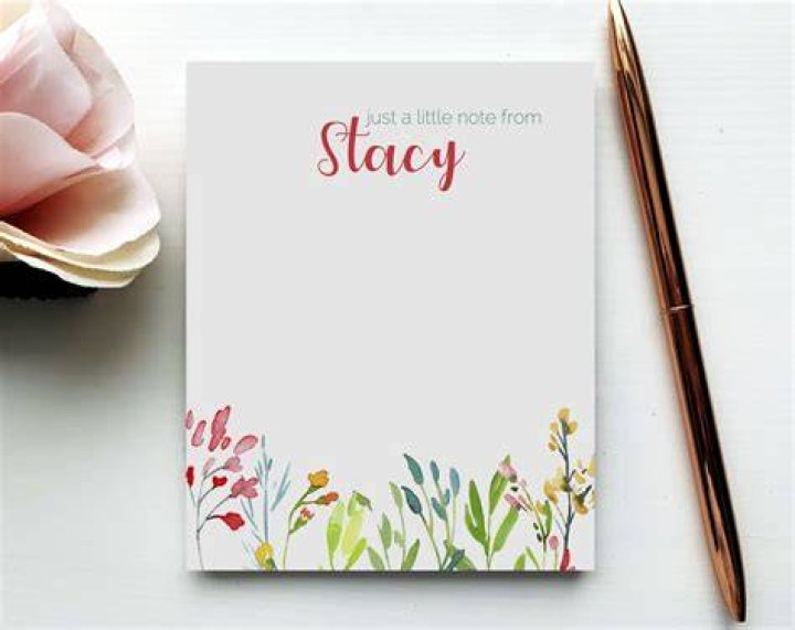 Personalized Notepad
