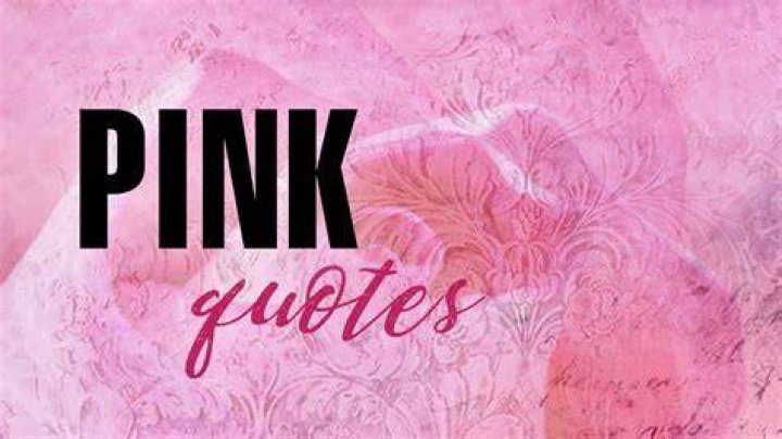 pink quotes