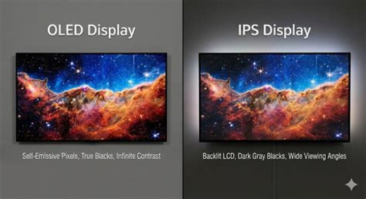 poled vs ips lc display comparison 