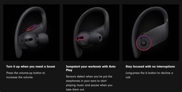 Powerbeats Pro Android controls