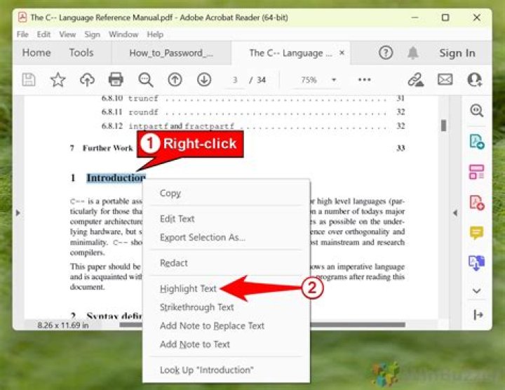 properties context menu Acrobat Reader DC there was an error opening this document. access denied