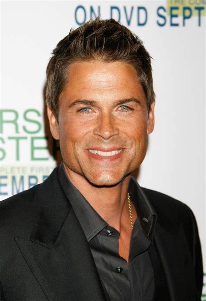 Rob Lowe smiling