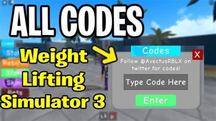 Roblox – Weight Lifting Simulator 3 Codes