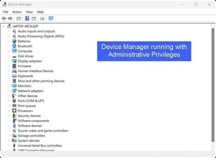 run device manager
