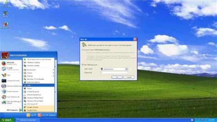 run window Windows XP needs to be activated before logging in