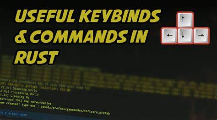 Rust – Commands Guide (Key Binds)