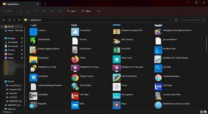 see all apps