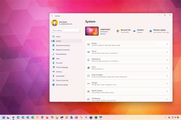 Settings app