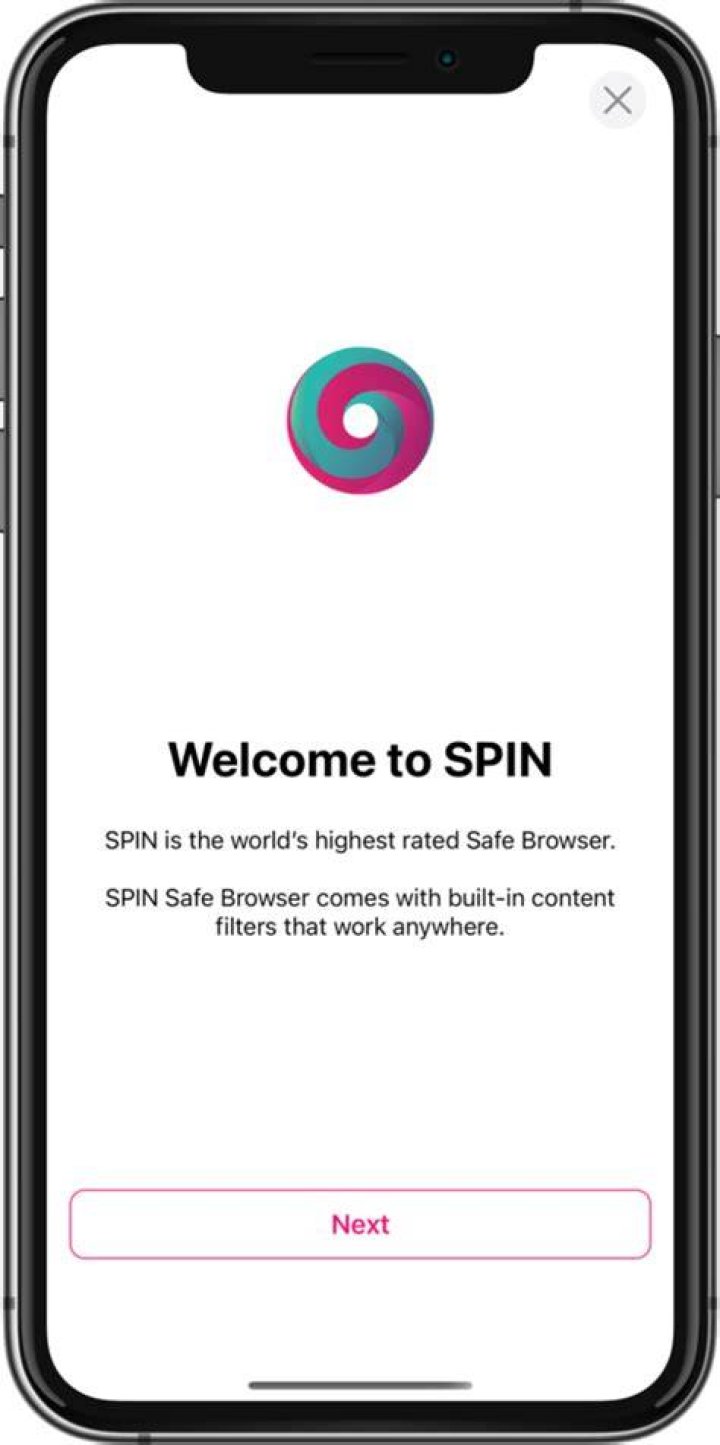 SPIN Safe Browser screenshot SPIN Safe Browser screenshot