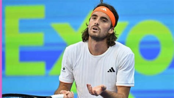 Stefanos Tsitsipas disappointed