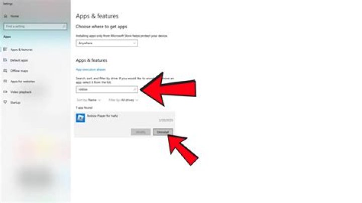 The Apps & features tab in Settings The Apps & features tab d3dx9_33.dll missing