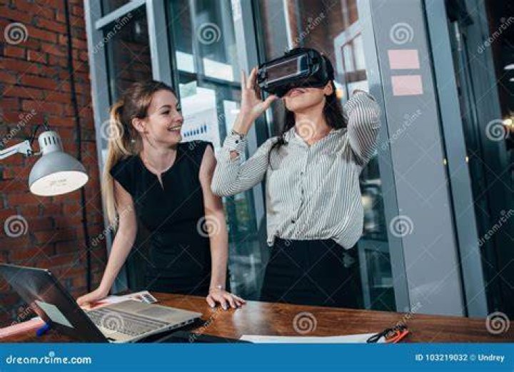 Two developers testing in VR