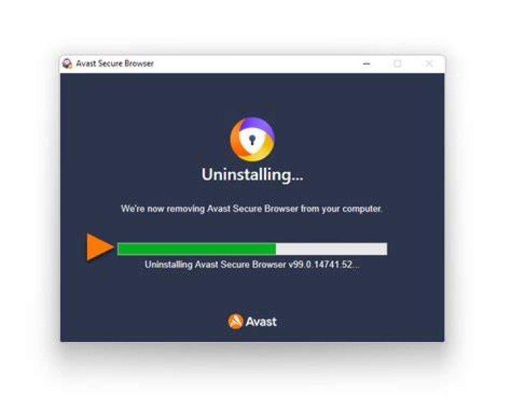 uninstall Avast Secure Browser