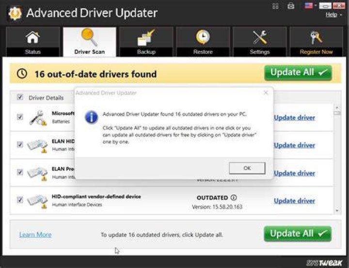 updated outdated drivers