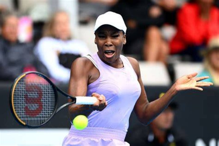 Venus Williams in action
