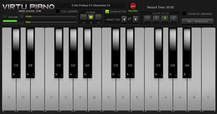 Virtual piano software tools
