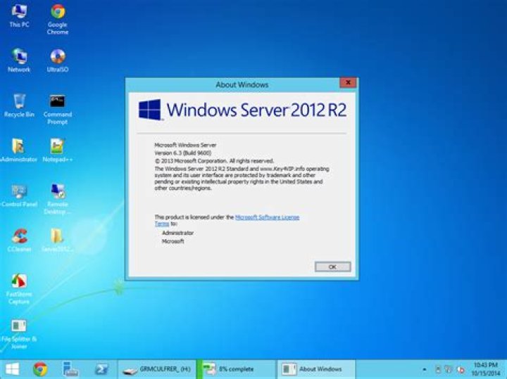 Windows Server 2012 R2 edition