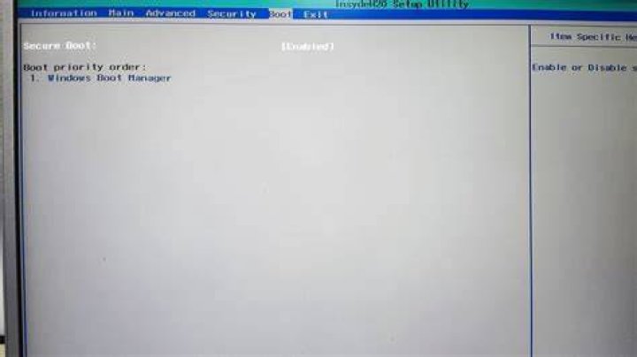 windows skips bios boot options