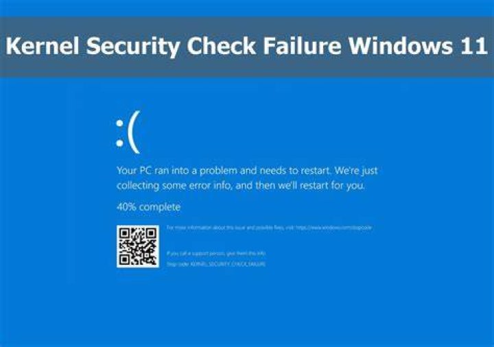 windows-update-settings kernel security check failure windows 11