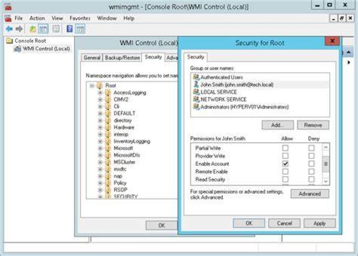 wmi security