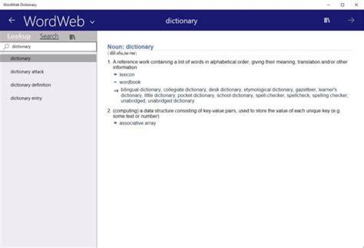 WordWeb - best dictionary apps for android